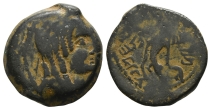 Nabataea, Obodas II AE 23mm. Nabataea, Obodas II AE 23mm.