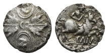 Celtic Britannia. Catuvellauni, Cunobelin AR Unit. Celtic Britannia. Catuvellauni, Cunobelin AR Unit.