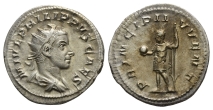 Philip II, as Caesar AR Antoninianus. Philip II, as Caesar AR Antoninianus.