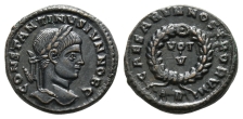 Constantine II, as Caesar BI Nummus. Constantine II, as Caesar BI Nummus.