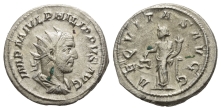 Philip I AR Antoninianus. Philip I AR Antoninianus.