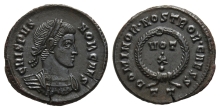 Crispus, as Caesar BI Nummus. Crispus, as Caesar BI Nummus.