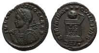 Crispus, as Caesar BI Nummus. Crispus, as Caesar BI Nummus.
