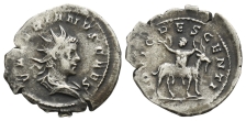 Valerian II, as Caesar BI Antoninianus. Valerian II, as Caesar BI Antoninianus.