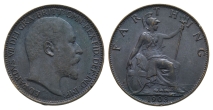 Great Britain. Saxe-Coburg-Gotha, Edward VII AE Farthing. Great Britain. Saxe-Coburg-Gotha, Edward VII AE Farthing.
