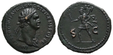 Domitian AE As. Domitian AE As.