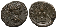 Elagabalus AE Tetradrachm of Antioch, Seleucis and Pieria. Elagabalus AE Tetradrachm of Antioch, Seleucis and Pieria.