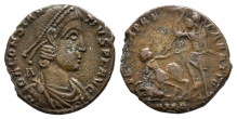 Romano-British Imitation of Constantius II BI Centenionalis. Romano-British Imitation of Constantius II BI Centenionalis.
