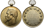 France. Napoleon III Singing Competition AR Commemorative Medal. France. Napoleon III Singing Competition AR Commemorative Medal.