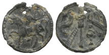 Early Byzantine PB Pilgrims Amulet. Early Byzantine PB Pilgrims Amulet.