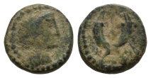 Nabataea, Aretas IV AE 13mm. Nabataea, Aretas IV AE 13mm.