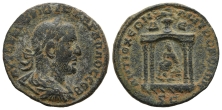 Trebonianus Gallus AE Octassarion or 8 Assaria of Antioch, Seleucis and Pieria. Trebonianus Gallus AE Octassarion or 8 Assaria of Antioch, Seleucis and Pieria.