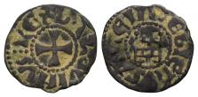 Crusaders. Latin Kingdom of Jerusalem, Baldwin III BI Denier. Crusaders. Latin Kingdom of Jerusalem, Baldwin III BI Denier.