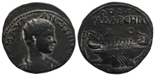 Elagabalus AE 32mm of Gadara, Decapolis. Elagabalus AE 32mm of Gadara, Decapolis.