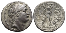 Seleukid Empire, Antiochos VII Euergetes (Sidetes) AR Tetradrachm. Seleukid Empire, Antiochos VII Euergetes (Sidetes) AR Tetradrachm.