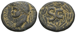 Domitian AE As of Antioch, Seleucis and Pieria. Domitian AE As of Antioch, Seleucis and Pieria.