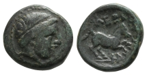 Kingdom of Macedon, Alexander III AE Half Unit. Kingdom of Macedon, Alexander III AE Half Unit.