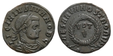 Licinius II, as Caesar BI Nummus. Licinius II, as Caesar BI Nummus.