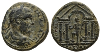 Macrinus AE 26mm of Caesarea Maritima, Judaea. Macrinus AE 26mm of Caesarea Maritima, Judaea.