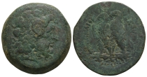 Ptolemaic Kingdom of Egypt, Ptolemy II Philadelphos AE Drachm. Ptolemaic Kingdom of Egypt, Ptolemy II Philadelphos AE Drachm.
