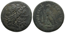 Ptolemaic Kingdom of Egypt, Ptolemy IV Philopator AE Hemidrachm. Ptolemaic Kingdom of Egypt, Ptolemy IV Philopator AE Hemidrachm.
