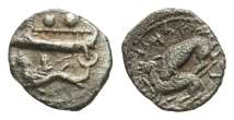Phoenicia. Byblos, Aynel (Enylos) AR 1/16 Shekel. Phoenicia. Byblos, Aynel (Enylos) AR 1/16 Shekel.