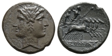Anonymous AR Didrachm-Quadrigatus. Anonymous AR Didrachm-Quadrigatus.