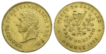 Ireland. Hanover, George IV AE Visit Medal. Ireland. Hanover, George IV AE Visit Medal.