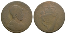 North Wales. Sr Bevois CU Halfpenny Token. North Wales. Sr Bevois CU Halfpenny Token.