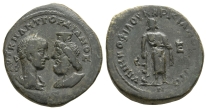 Gordian III AE Pentassarion or 5 Assaria of Marcianopolis, Moesia Inferior. Gordian III AE Pentassarion or 5 Assaria of Marcianopolis, Moesia Inferior.