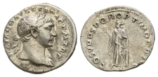 Trajan AR Denarius. Trajan AR Denarius.