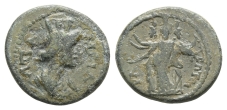 Phrygia, Apameia AE Hemiassarion of Half Assarion. Phrygia, Apameia AE Hemiassarion of Half Assarion.