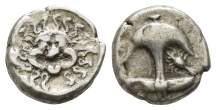Thrace, Apollonia Pontika AR Drachm. Thrace, Apollonia Pontika AR Drachm.
