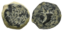 Judaea. Hasmoneans, Alexander Jannaios (Yehonatan) AE Prutah. Judaea. Hasmoneans, Alexander Jannaios (Yehonatan) AE Prutah.