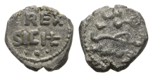 Italy. Sicilia (Regno), Enrico VI (son of Frederick Barbarossa) BI Dirham Fraction. Italy. Sicilia (Regno), Enrico VI (son of Frederick Barbarossa) BI Dirham Fraction.
