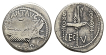 The Triumvirs, Mark Antony AR Denarius. The Triumvirs, Mark Antony AR Denarius.