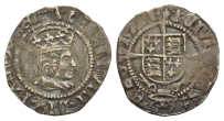 England. Tudor, Henry VIII AR Halfgroat. England. Tudor, Henry VIII AR Halfgroat.
