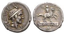 L. Marcius Philippus AR Denarius. L. Marcius Philippus AR Denarius.