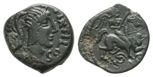Celtic Northwest Gaul. Carnutes, Pixtilos AE Unit. Celtic Northwest Gaul. Carnutes, Pixtilos AE Unit.