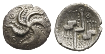 Celtic Britannia. Durotriges AR Quarter Stater. Celtic Britannia. Durotriges AR Quarter Stater.