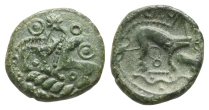 Celtic Northwest Gaul. Aulerci Eburovices AE Unit. Celtic Northwest Gaul. Aulerci Eburovices AE Unit.