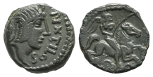 Celtic Northwest Gaul. Carnutes, Pixtilos AE Unit. Celtic Northwest Gaul. Carnutes, Pixtilos AE Unit.