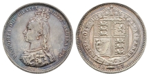 Great Britain. Hanover, Victoria AR Shilling. Great Britain. Hanover, Victoria AR Shilling.