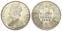 India, British Colonial, Victoria AR Rupee. India, British Colonial, Victoria AR Rupee.