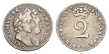England. Stuart (Orange), William and Mary AR Twopence. England. Stuart (Orange), William and Mary AR Twopence.