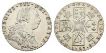 Great Britain. Hanover, George III AR Sixpence. Great Britain. Hanover, George III AR Sixpence.
