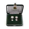 Boxed Commonwealth Cook Islands Silver Proof Maundy Set. Boxed Commonwealth Cook Islands Silver Proof Maundy Set.