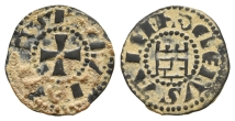Crusaders. Latin Kingdom of Jerusalem, Baldwin III(?) BI Denier. Crusaders. Latin Kingdom of Jerusalem, Baldwin III(?) BI Denier.