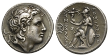 Reproduction of AR Tetradrachm of King of Thrace, Lysimachos. Reproduction of AR Tetradrachm of King of Thrace, Lysimachos.