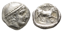 Thrace, Ainos AR Diobol. Thrace, Ainos AR Diobol.